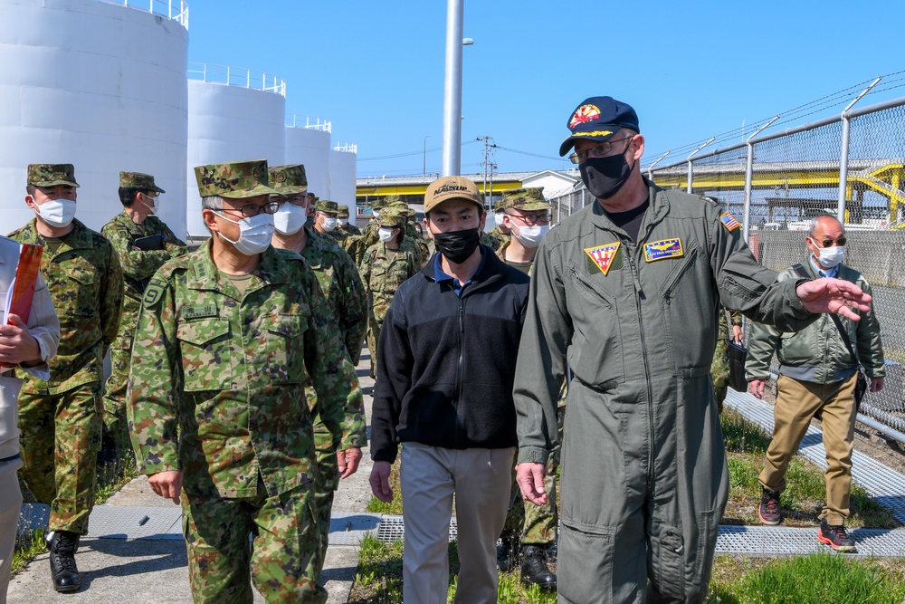 NAF Misawa CO Meets with JGSDF Leadership