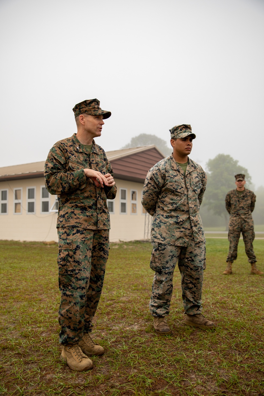 Atlantic Dragon | Marines with CLR-37 presented challenge coins