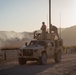 U.S. Marines with Combat Logistics Battalion 1 conduct a mounted live-fire range