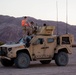 U.S. Marines with Combat Logistics Battalion 1 conduct a mounted live-fire range