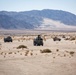 U.S. Marines with Combat Logistics Battalion 1 conduct a mounted live-fire range