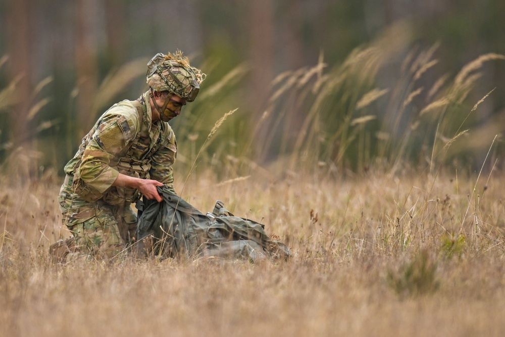 Multinational airborne operation at Grafenwoehr