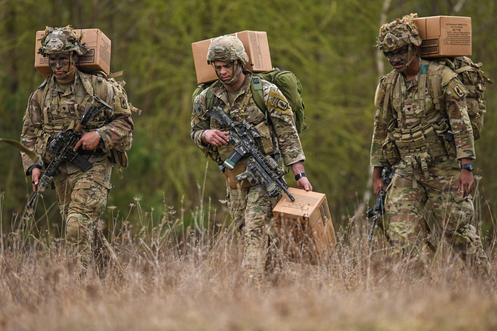 Multinational airborne operation at Grafenwoehr