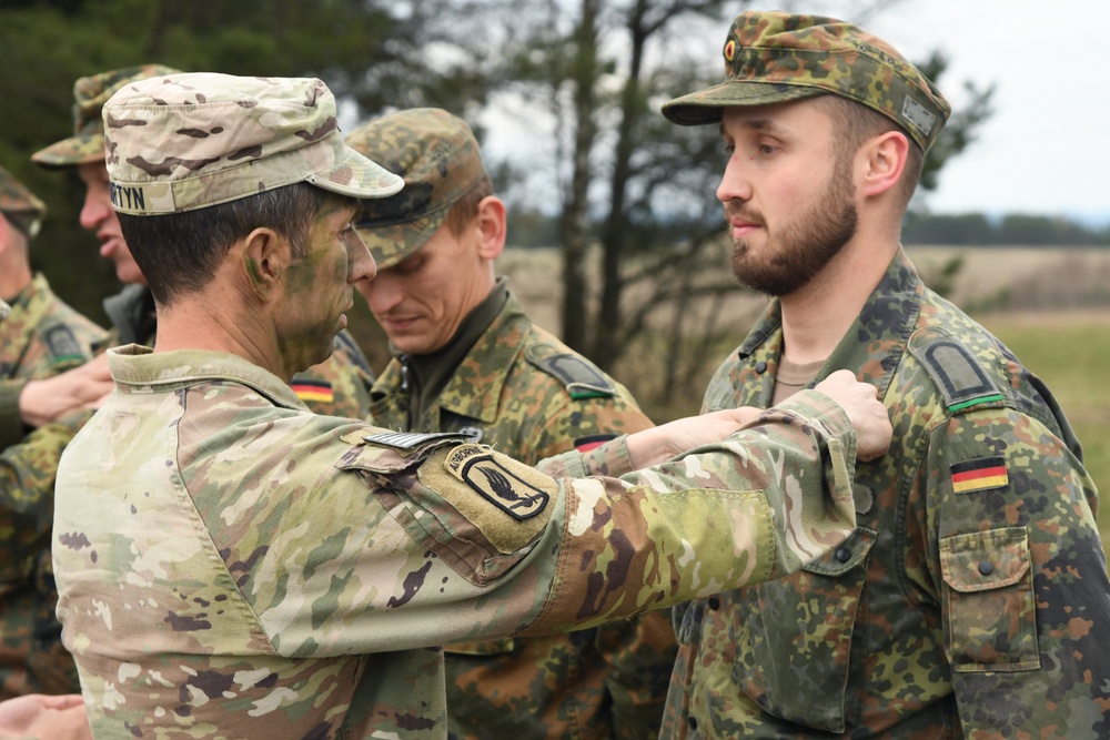 Multinational airborne operation at Grafenwoehr