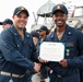 USS Ross Sailors receive awards