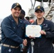 USS Ross Sailors receive awards