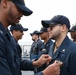 USS Ross Sailors receive awards