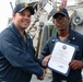 USS Ross Sailors receive awards