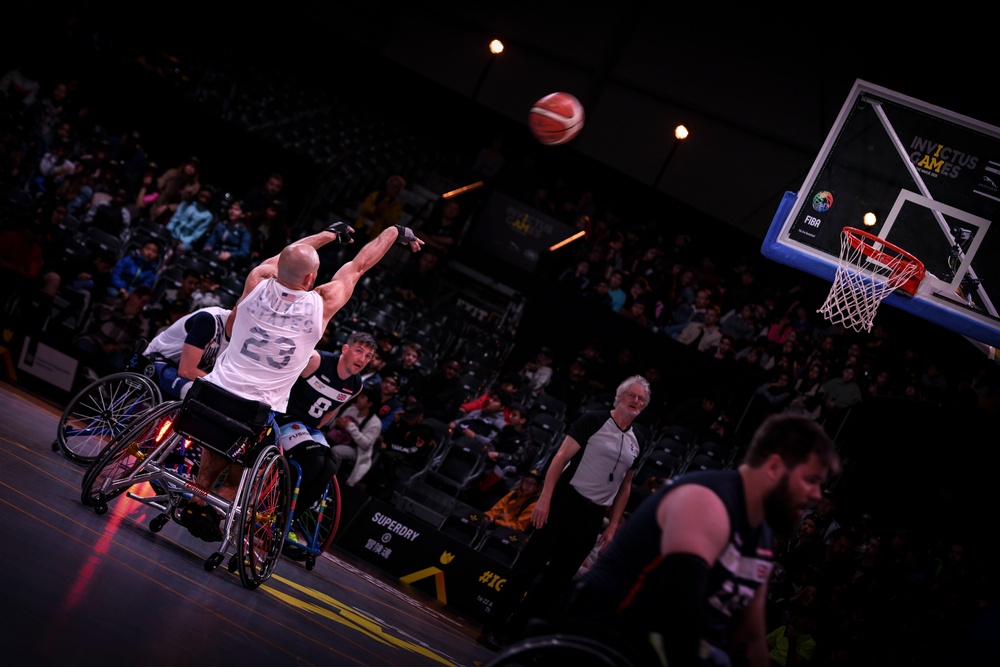 Invictus Games Team U.S. - Wheelchair Basketball