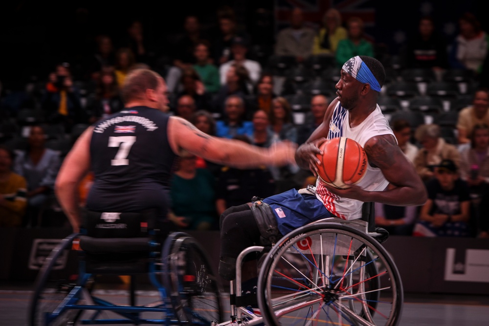 Invictus Games Team U.S. - Wheelchair Basketball