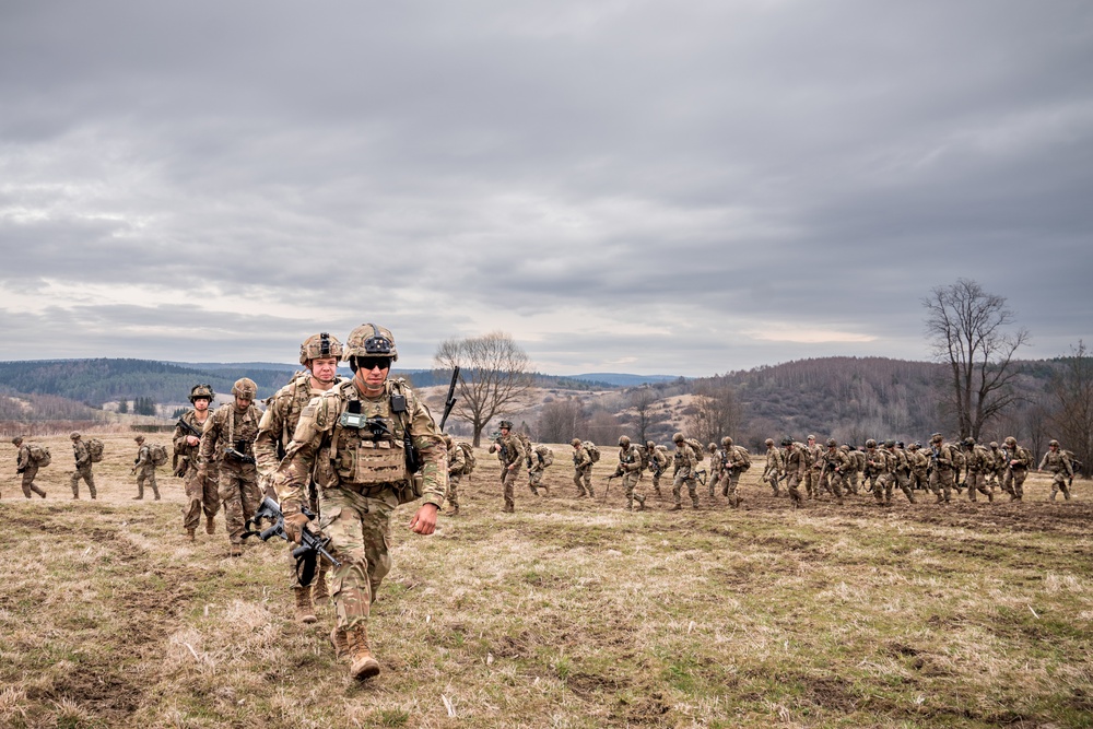 12 CAB brings muscle to joint air assault training