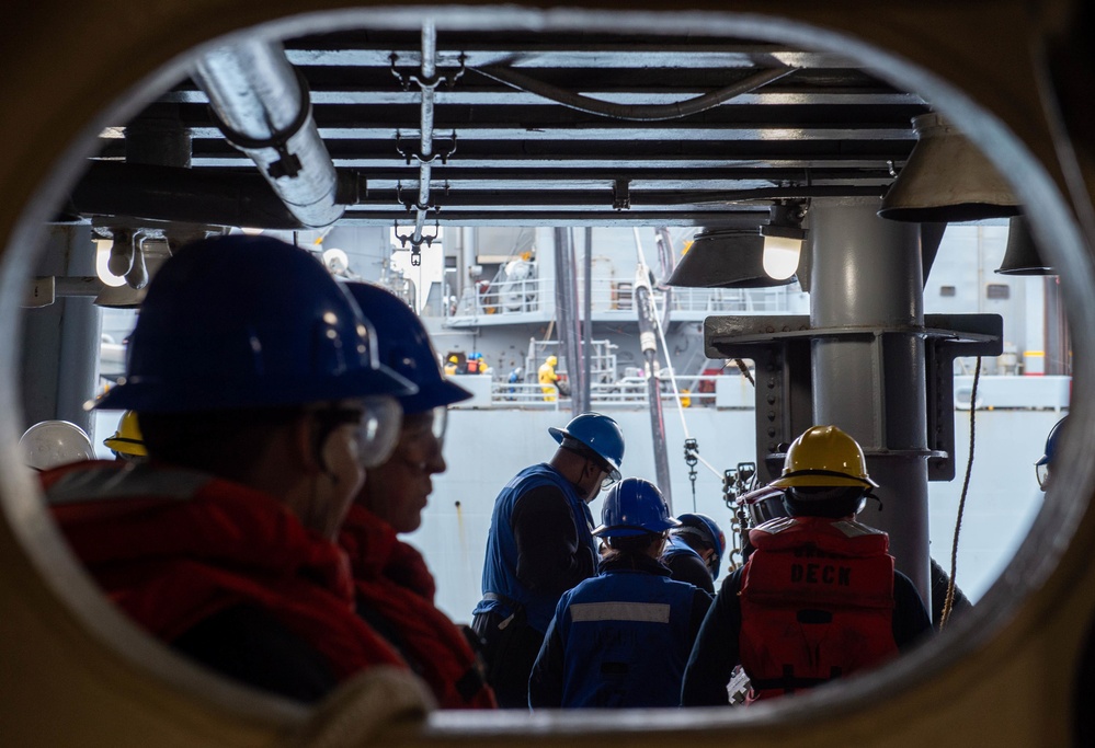 The Harry S. Truman Carrier Strike Group is on a scheduled deployment in the U.S. Sixth Fleet area of operations in support of naval operations to maintain maritime stability and security.