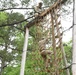Trainee tackles confidence course