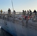 USS Lassen Departs