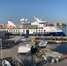 Cruise Ship Ocean Explorer docked behind Hampton Roads Naval Museum