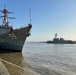 USS Lassen Departs