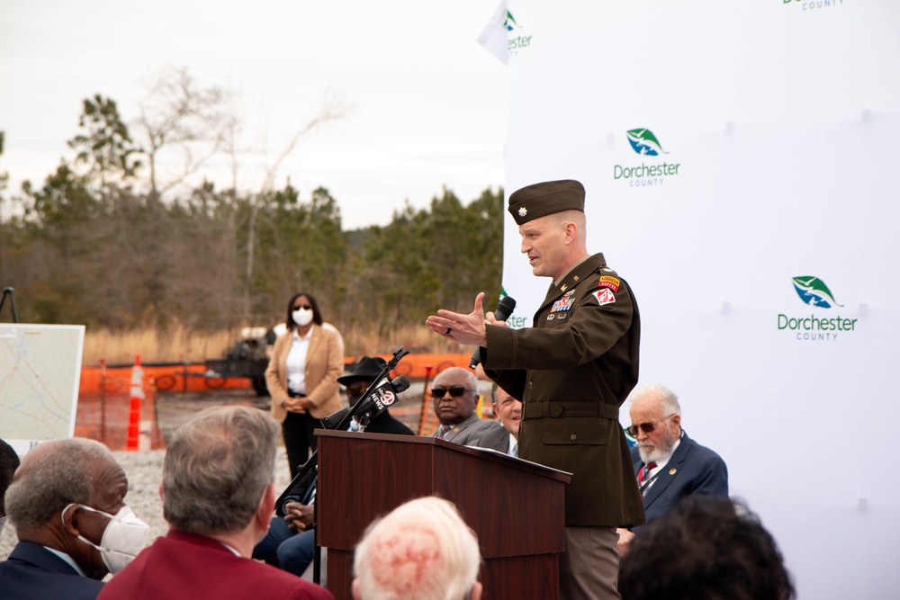 Strong partnerships lead to golden shovels at Winding Woods groundbreaking