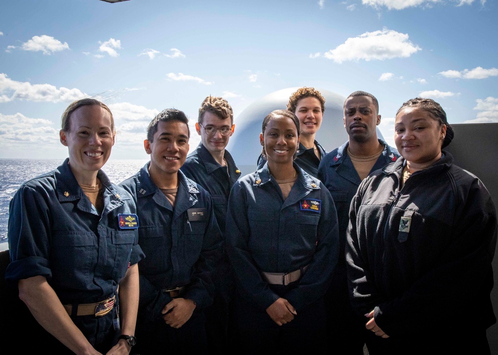 USS George H.W. Bush Highlights the Carrier Strike Group 10 Oceanography Team