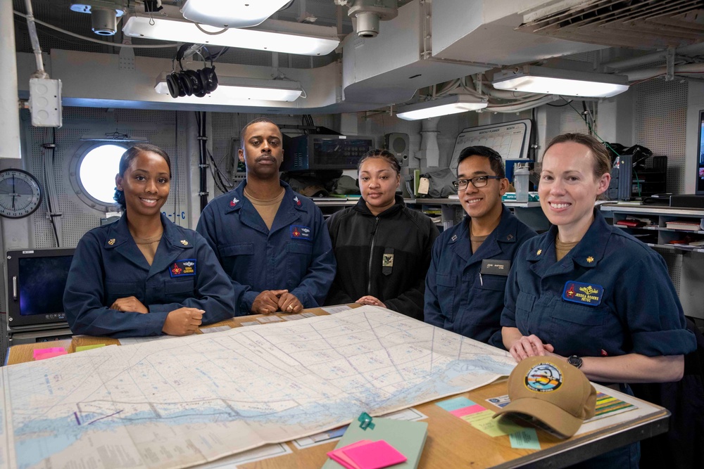 USS George H.W. Bush Highlights the Carrier Strike Group 10 Oceanography Team