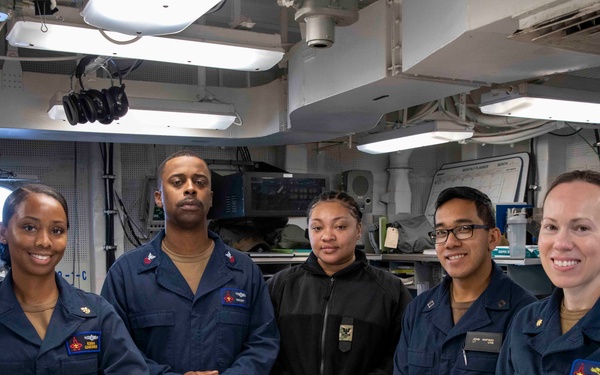 USS George H.W. Bush Highlights the Carrier Strike Group 10 Oceanography Team