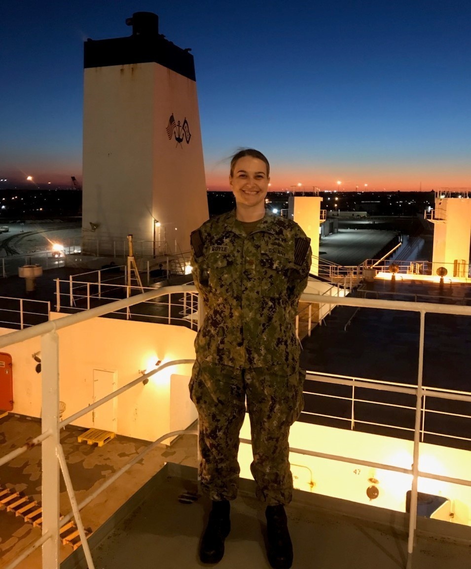 Two Female Navy Reserve TACADs Led the Way for MV Endurance’s 18-day Voyage to Europe