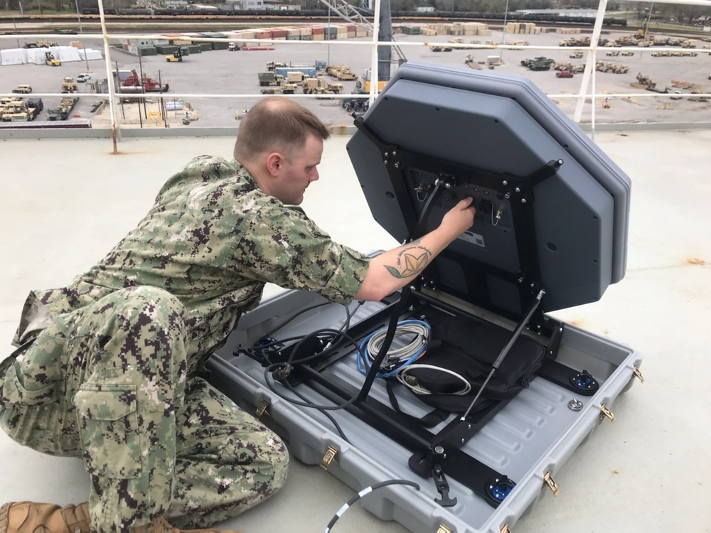 MSC Charters ARC Motor Vessel to Load Critical Army Cargo in Beaumont, Embarks Two female TACADs to Oversee the Voyage to Europe