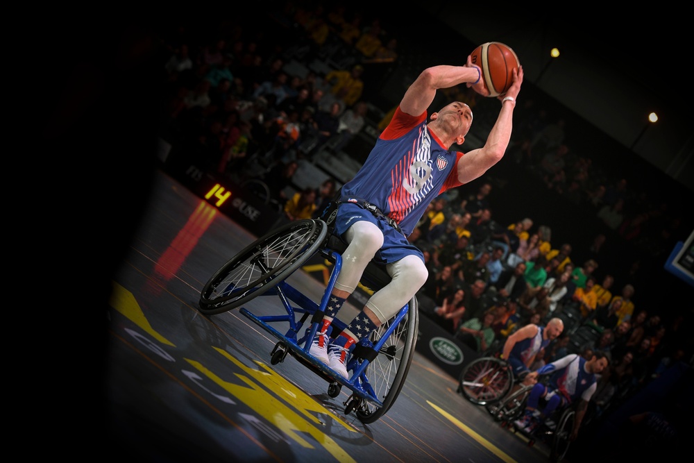 Invictus Games Team U.S. - Wheelchair Basketball