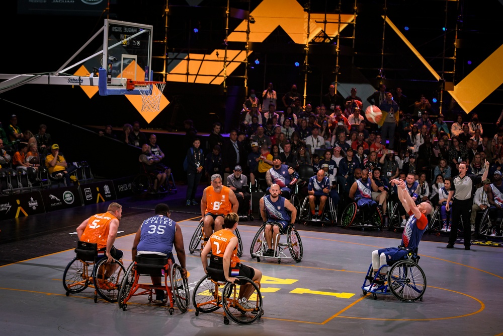 Invictus Games Team U.S. - Wheelchair Basketball