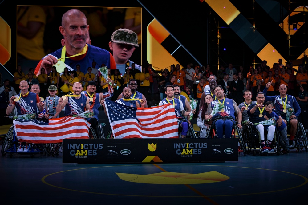 Invictus Games Team U.S. - Wheelchair Basketball