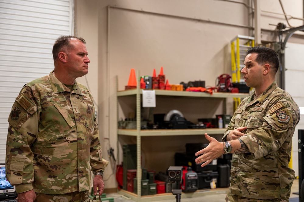 18th Air Force leadership visits Herk Nation