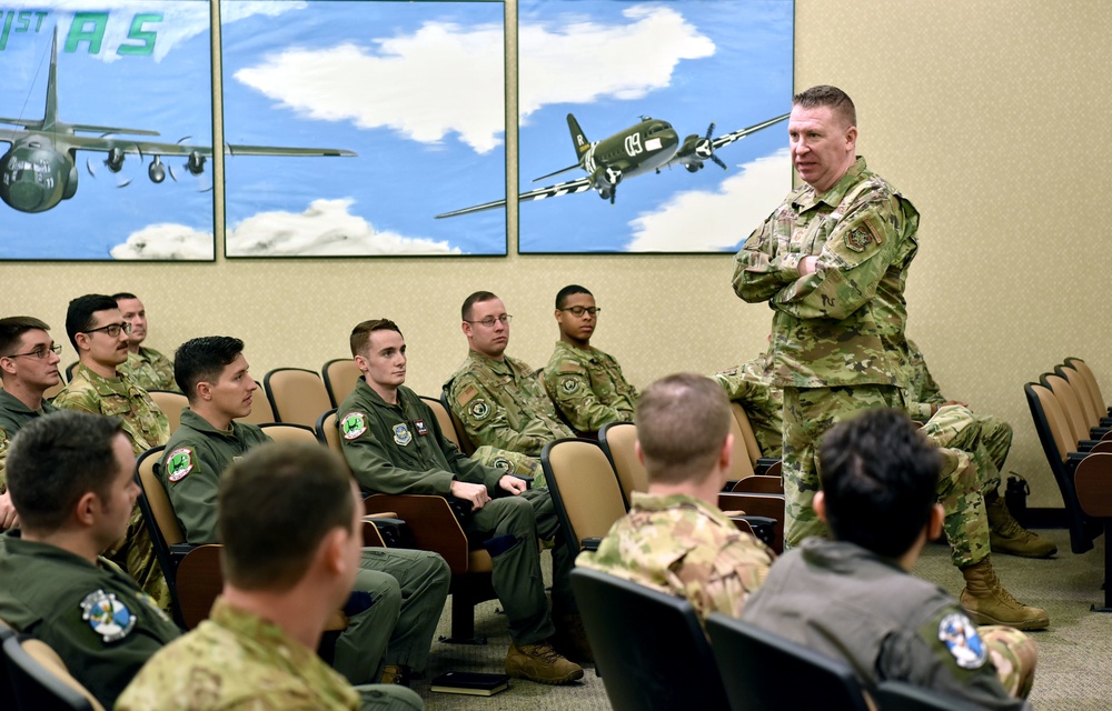 18th Air Force leadership visits Herk Nation