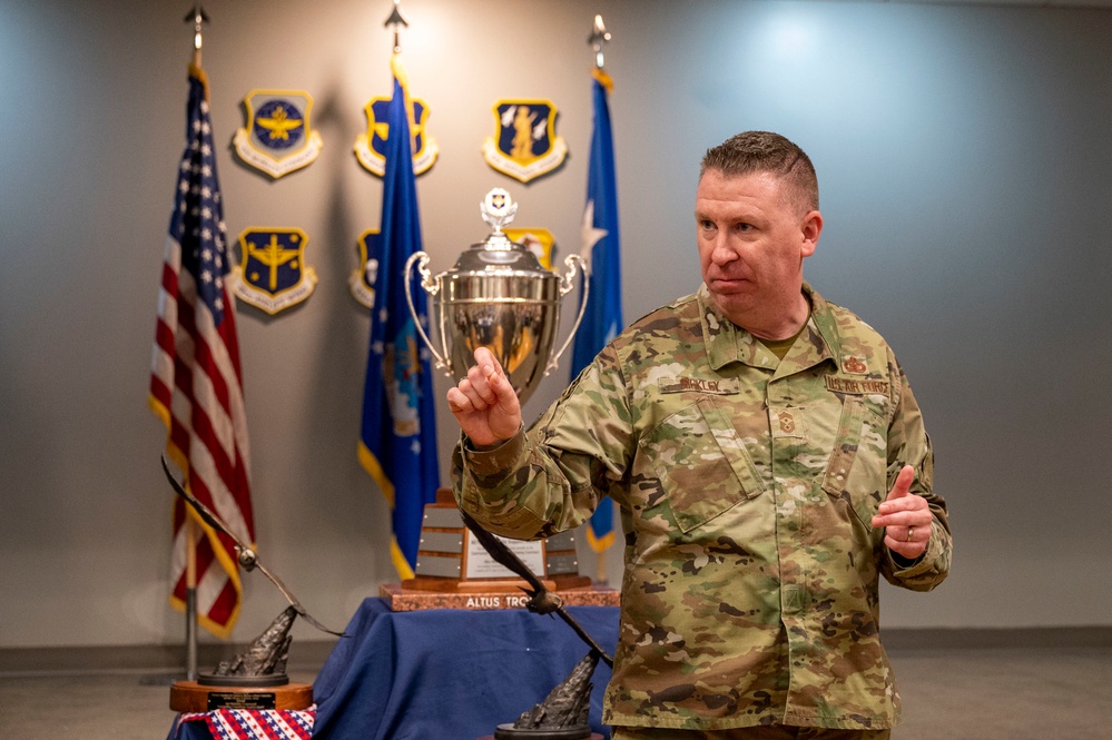 18th Air Force leadership visits Herk Nation