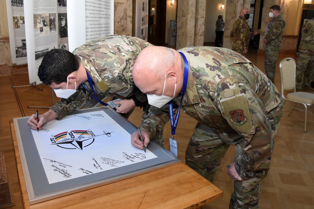 Pa. Air Guard takes part in Lithuanian-hosted International Senior Enlisted Leaders of the Air Force Conference
