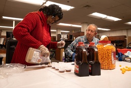 National Volunteer Week - Volunteers Power Breakfast with the Easter Bunny for Connecticut Guard Families