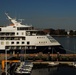 Cruise Ship Ocean Explorer docked behind Hampton Roads Naval Museum