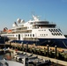 Cruise Ship Ocean Explorer docked behind Hampton Roads Naval Museum