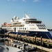 Cruise Ship Ocean Explorer docked behind Hampton Roads Naval Museum