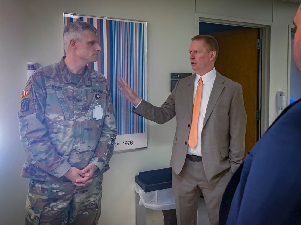 New Nashville VA Executive Director tours Blanchfield Army Community Hospital