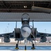 California Air National Guard F-15 Eagles support F-22 Raptors in Alaska