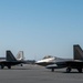 California Air National Guard F-15 Eagles support F-22 Raptors in Alaska