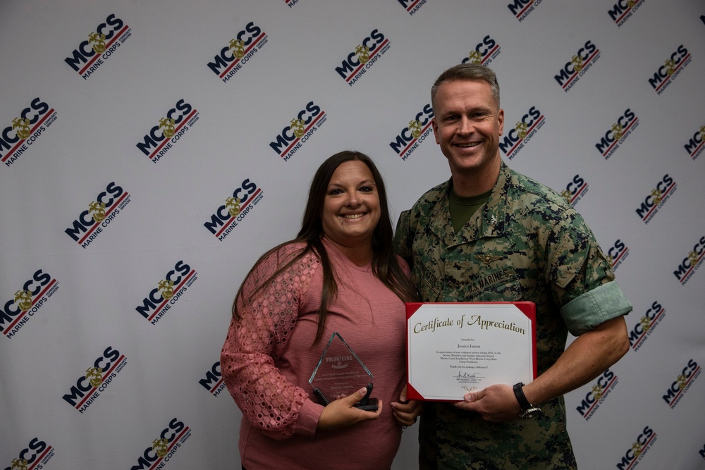 Camp Pendleton recognizes volunteers for their selfless efforts