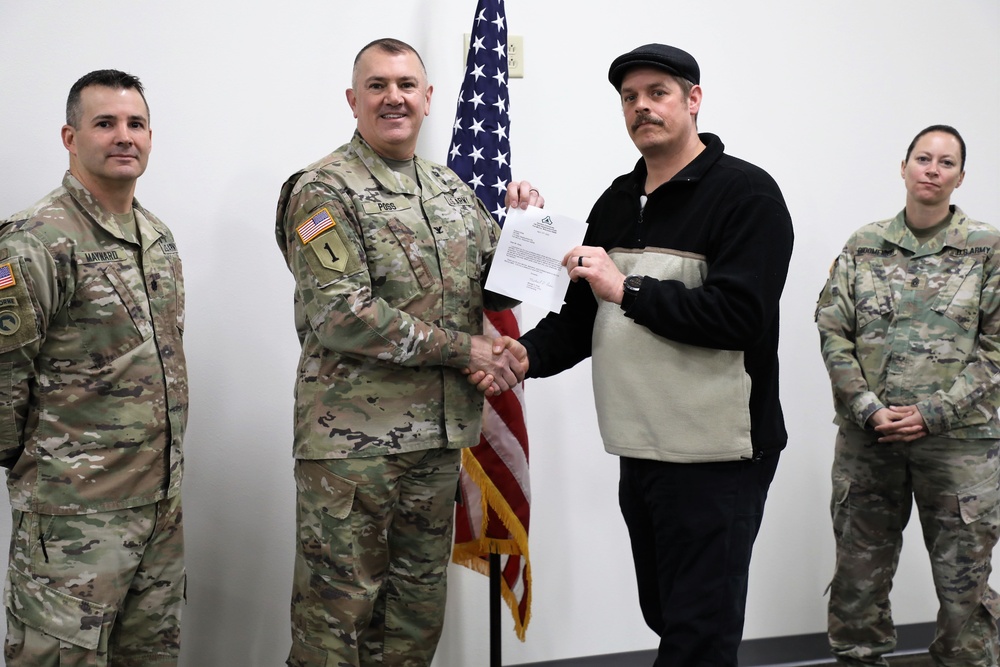 Fort McCoy personnel recognized for excellence