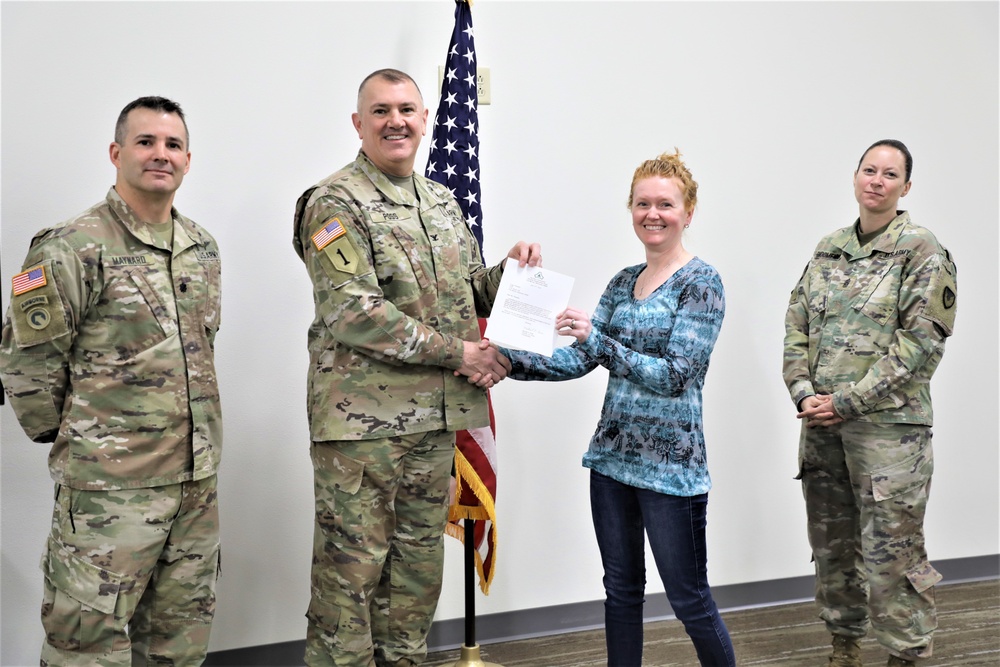Fort McCoy personnel recognized for excellence