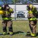 Camp Lejeune Fire and Emergency Services Conduct an Airport Firefighter Practical