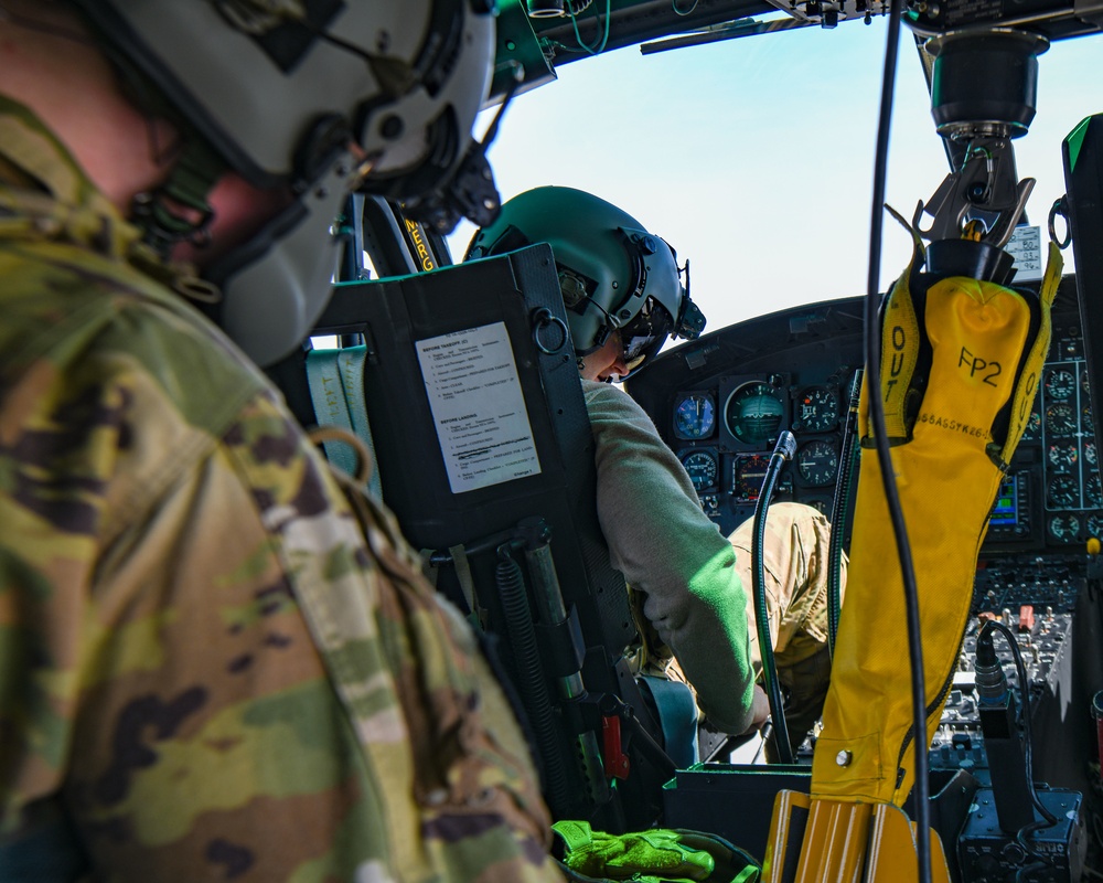 54th Helicopter Squadron Checks On Missile Launch Facilities