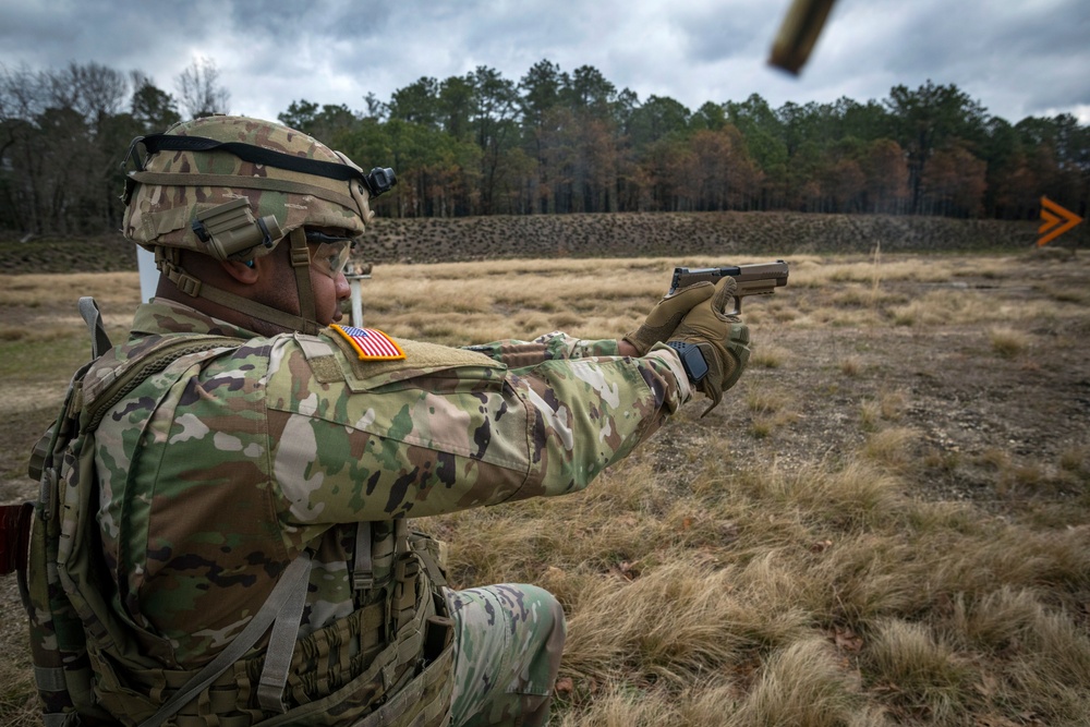 New Jersey Best Warrior M17 qualification