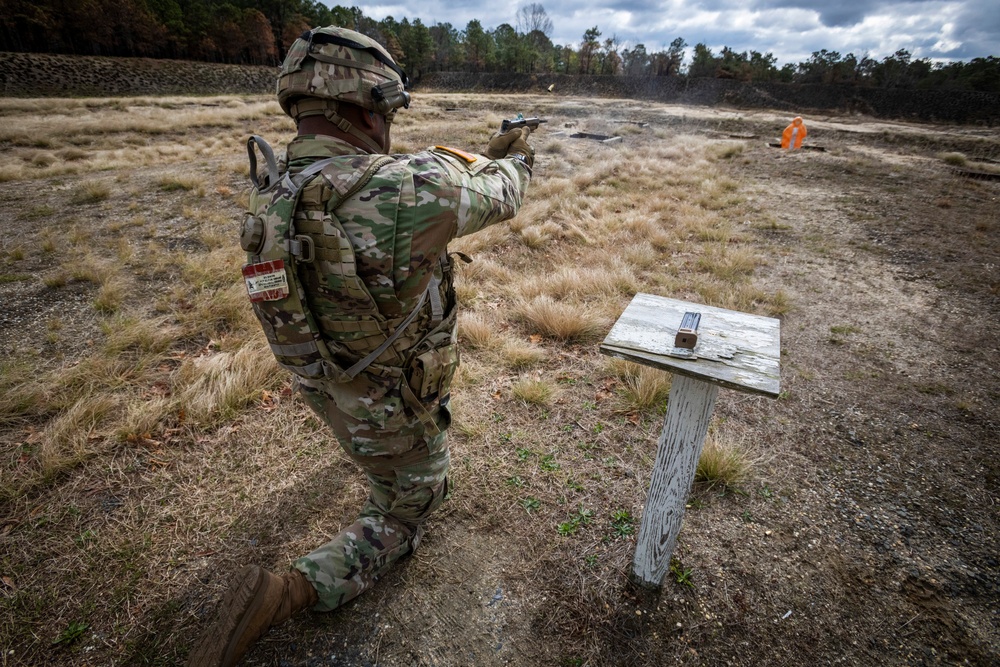 New Jersey Best Warrior M17 qualification