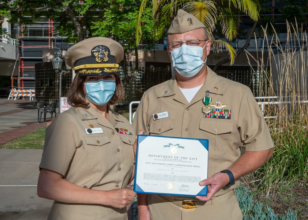 NMRTC San Diego Awards Sailors