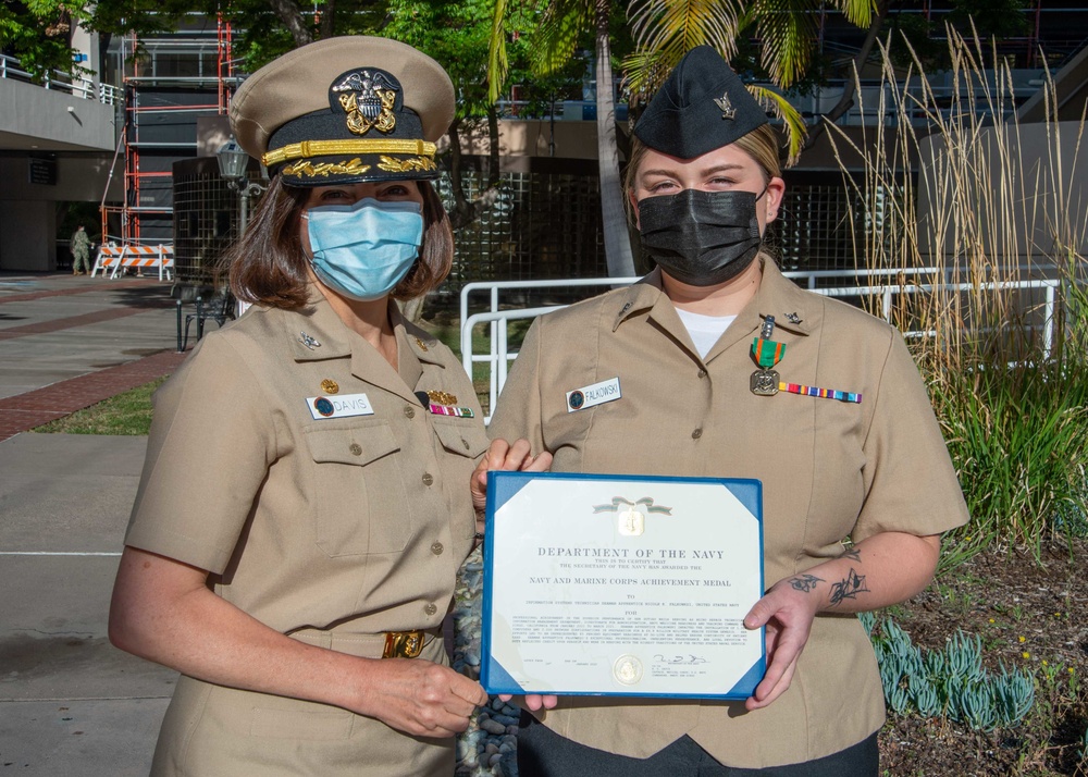 NMRTC San Diego Awards Sailors