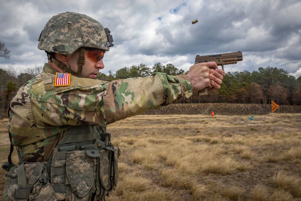 New Jersey Best Warrior M17 qualification